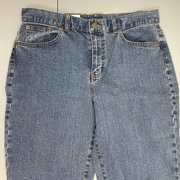 Lauren Ralph Lauren Jeans Co Classic Bootcut Pocket Flap Western Blue Womens 10 - Picture 3 of 14